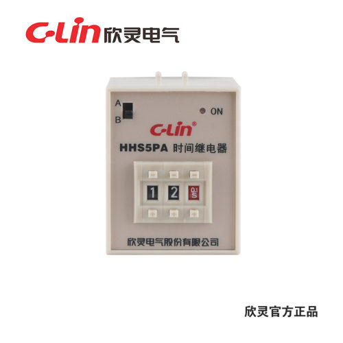 欣灵HHS5PA数字式时间继电器ST3P升级款多功能通电延时型AC220V