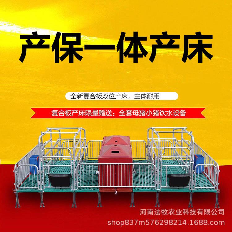 厂家直销猪床母猪产床定位栏小猪保育床限位栏猪用产保一体产床