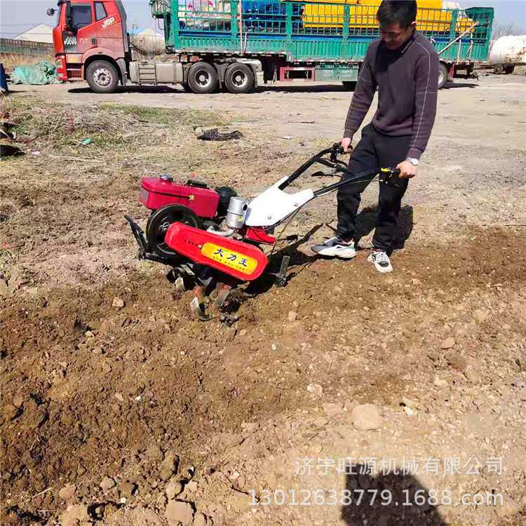 自走式旋耕机价格 四驱汽油微耕机 柴油开沟犁地机