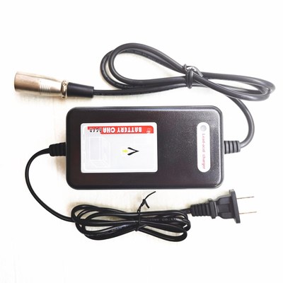 英洛华电动轮椅代步车24V2A铅酸锂电池充电器HPC1203-L2/1203-2B