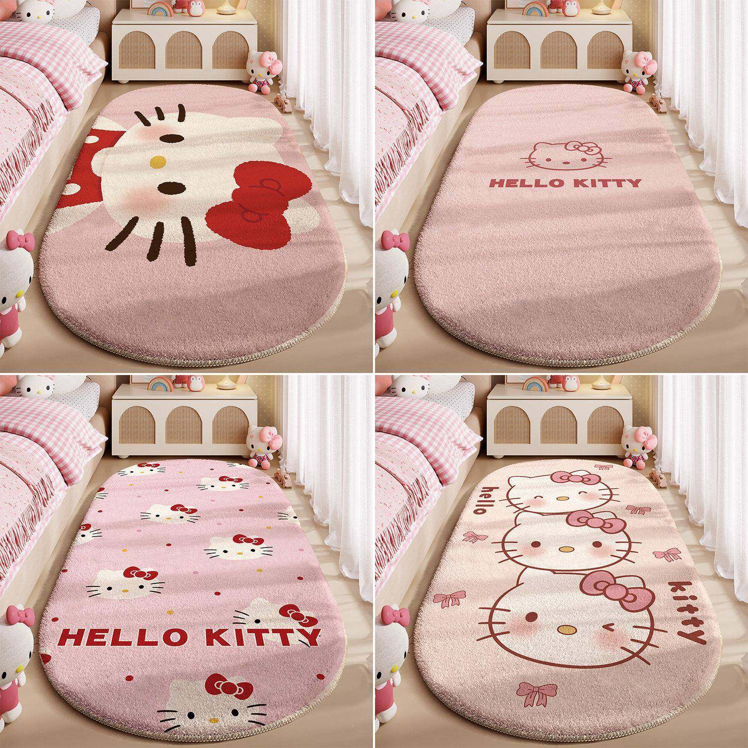 粉色HelFYR-11.2lK床tty女孩房间布置地毯o卧室加厚边毯家用床尾,居家布艺,地毯,淘宝优惠券,粉丝福利购,淘宝优惠卷