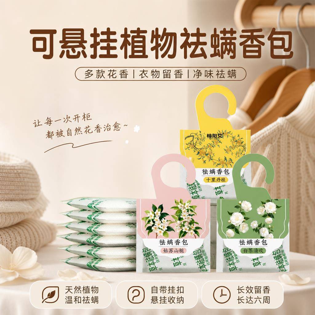 艾草除螨祛螨包艾草香包草本香囊香熏包除味除臭空气净化衣柜香包