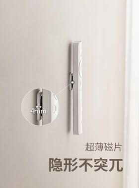 角落遥控器磁吸贴收调纳上墙强挂钩壁挂架吸盘力空放71859A置懒固