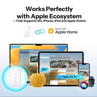SONOFF T6 US Matter Wifi美规智能开关墙壁触摸开关支持HomeKit