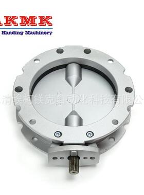 双法兰V2FS200LN筒仓铝合金蝶阀dn200粉尘水泥蝶阀粉体蝶阀