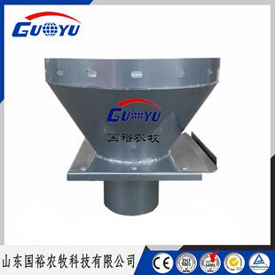料塔手动下料器料仓V型斗非电动料筒放料口变形口手动下料斗