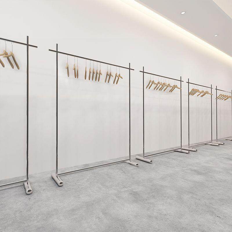 服装店展示架不锈钢简约落地式中岛挂衣架男女童装店货架陈列道具,纺织面料/辅料/配套,纺织机械配件,淘宝优惠券,粉丝福利购,淘宝优惠卷