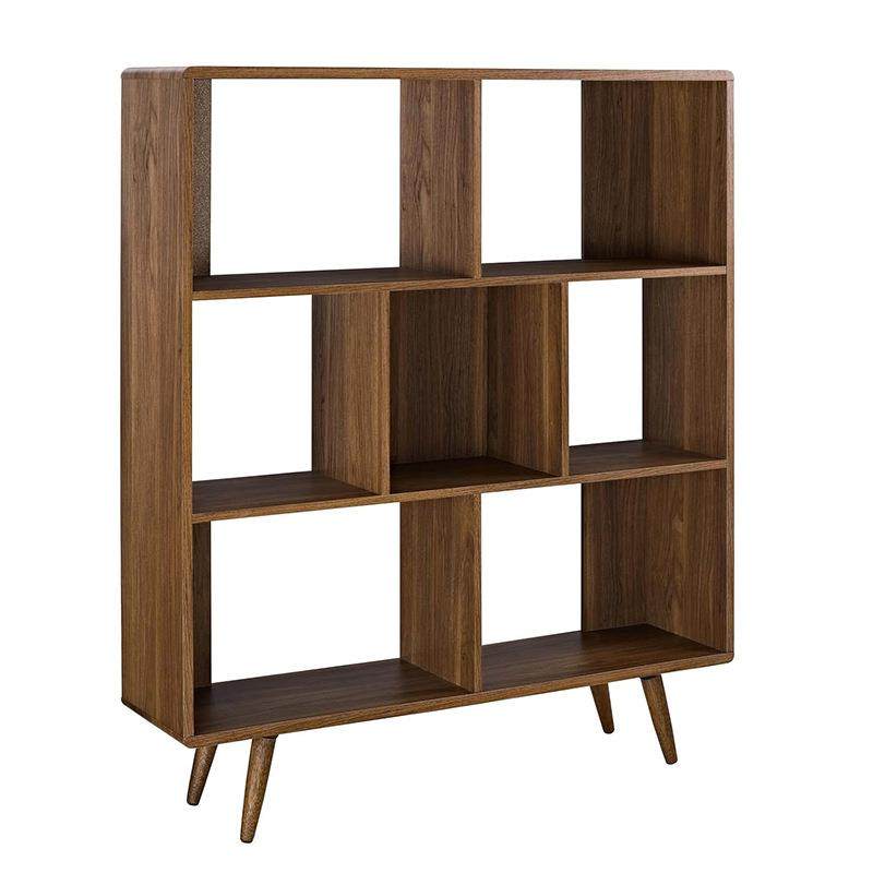 外贸热销板式书架客厅落地式置物架阳台植物收纳架入门玄关柜