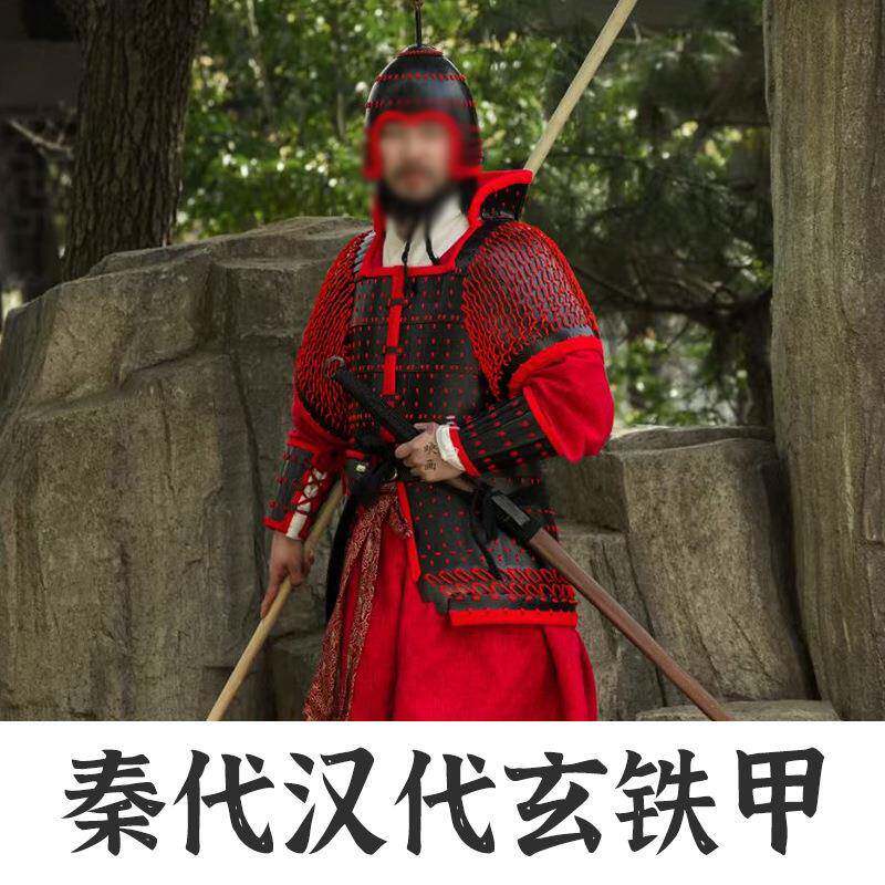 新款古代盔甲服装可穿表演服将军士兵演出服影视舞台演出衣服道具