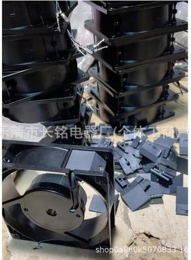 全金属轴流风机200FZY234678-S双面法兰仪表散热排风扇