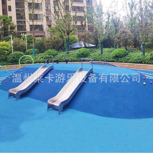 大型户外不锈钢滑梯儿童游乐场设备室外幼儿园滑滑梯设施