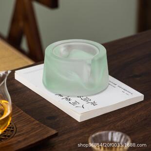 琉璃温茶炉小火炉蜡烛底座保温暖茶器烘茶炉围炉煮茶琉璃温茶器