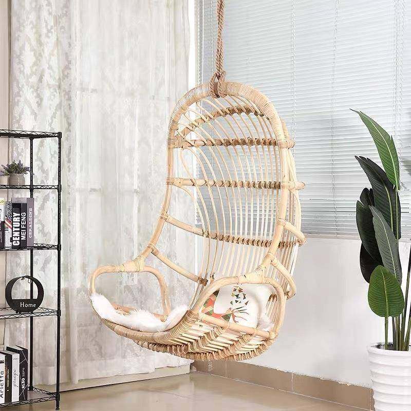 网红吊椅北欧风简约真藤吊篮阳台秋千椅民宿悬挂椅子家用室内摇椅,农机/农具/农膜,其它农用工具,淘宝优惠券,粉丝福利购,淘宝优惠卷