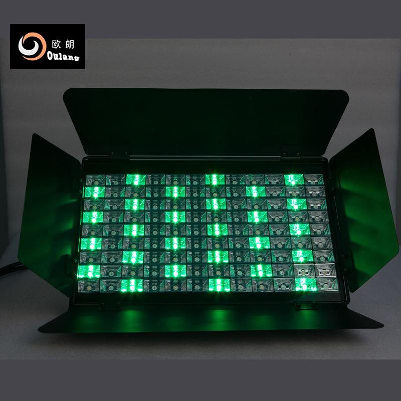 led舞台灯108颗天地排led染色灯 舞台面光灯酒吧婚庆声控彩灯