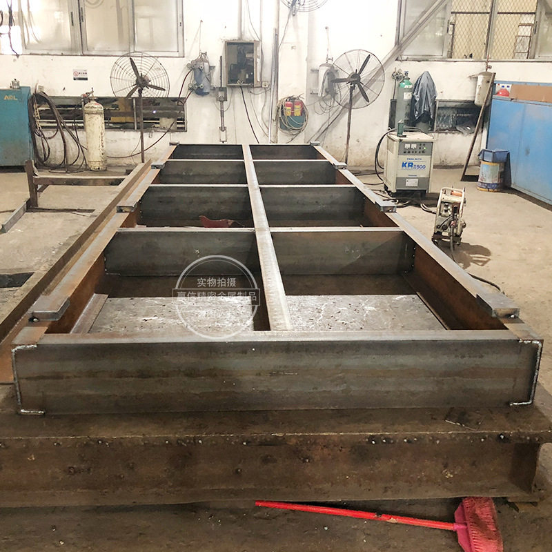 焊接件加工 机架焊接加工 机械焊接加工 大型龙门CNC机架数控加工图片
