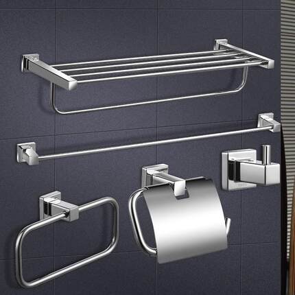 ΤΟΤΟ整套毛巾架浴巾架卫生间浴室五金挂件YS408N5C衣钩TO.TO