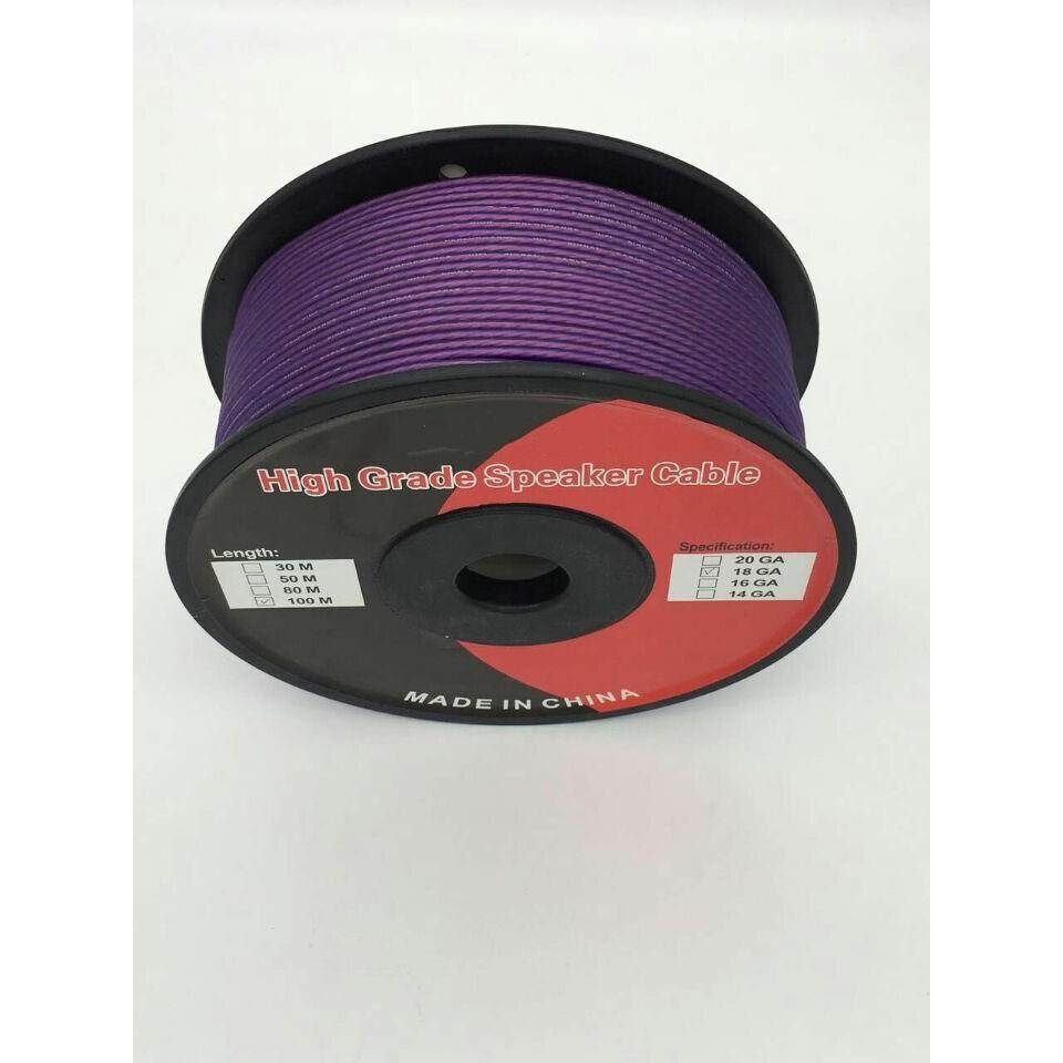 高品质纯铜18GA磨砂紫汽车音箱线音响线喇叭线高传真发烧线材,农用物资,其他肥料,淘宝优惠券,粉丝福利购,淘宝优惠卷