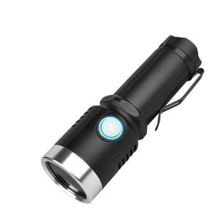 USB充电伍德氏灯10W验钞照玉照猫藓灯365nmUV紫外线黑镜紫光手电