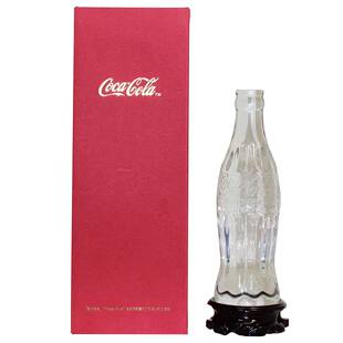 水晶可乐瓶刻字水晶瓶工艺品可口可乐收藏纪念瓶