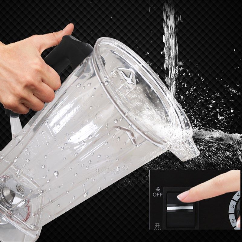 Q1沙冰机配件q2商用奶茶店冰沙机破壁料理机榨汁机打刨破碎冰机杯