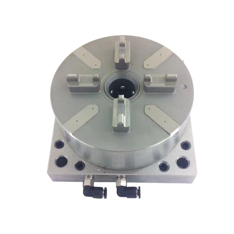 机床用具气动卡卡盘R快速定位精密夹D150型气动盘DSM兼容3系统