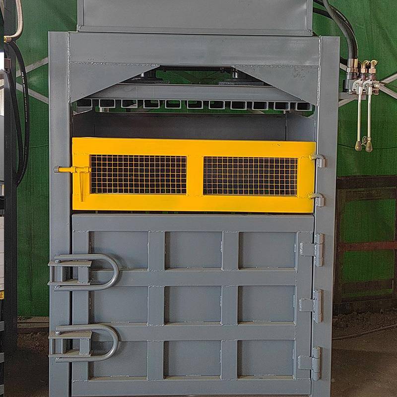 铁油钢铝合金小型金属自废动块机编织袋漆桶压缩废纸打QAO包压机