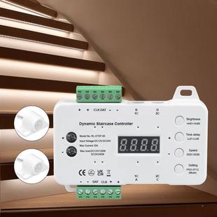 布体线智能人感应踏灯步灯楼Pixel 楼梯条控 1梯控制器免主线安装