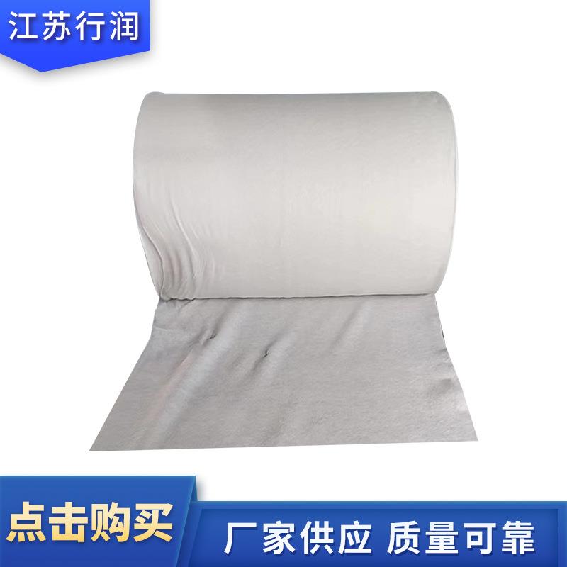 合米色毛毡布针刺无3布涤纶阻燃复无布防滑针刺棉地纺纺毯无纺布