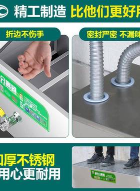 油水分离器厨房餐商过滤器用水饮油污水EIO沉淀饭店不地锈钢埋隔