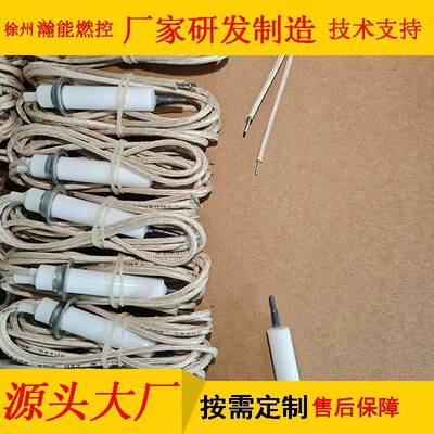 上升管点火器Si3N4氮化硅陶瓷点火头发热棒点火棒12V24V带螺丝孔