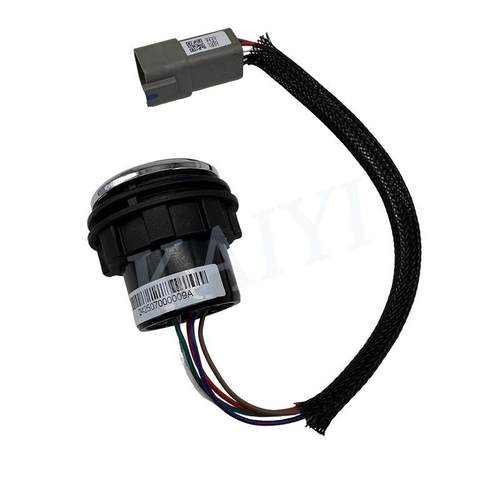 挖机配件三一SY5560/565/75/9/215//36YCS5一键启开关/动5线