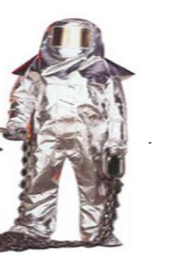 梅思9910125-1300体式93整套隔热分防护服带SCBA背囊安大号