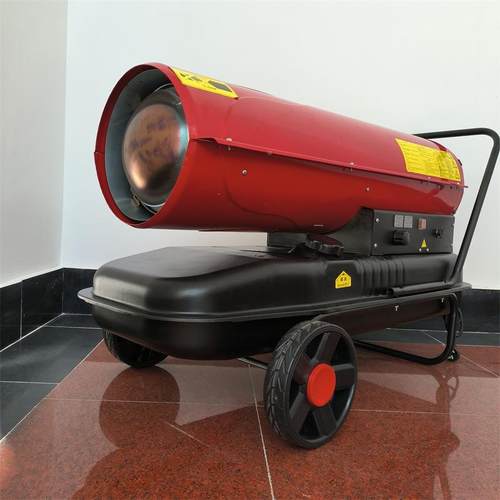 工厂棚养殖大218燃功率取暖1器00KW大空间恒温热大风机油增温器