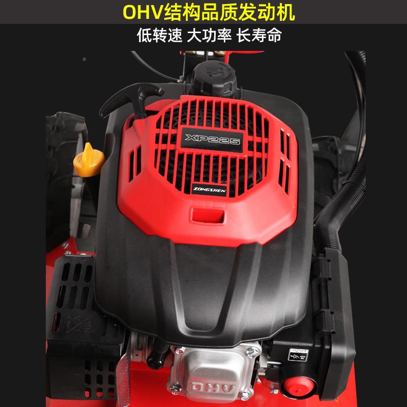 果园除草机汽油XNN杂草割草机走农小业坦克农田自式手剪草碎推草