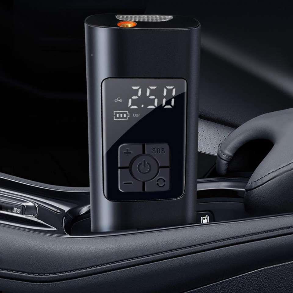 111小智能便携自行篮球打气泵车照明型灯功多能家用无线车载充气