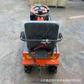 小型方向盘操作四驱大马力犁田耕地机 水田防滑轮旋耕打田坐耕机