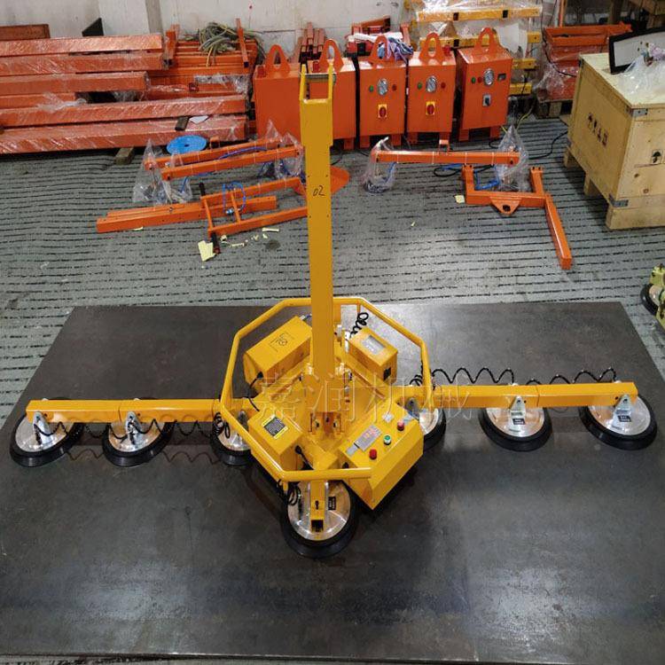 玻璃真空吸盘璃幕吸墙安电装吸吊机玻动jr3真空盘