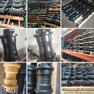 挖掘机盘条四轮QEZ一带小松PC06-7支重轮链斗轴轴底套连杆挖斗齿