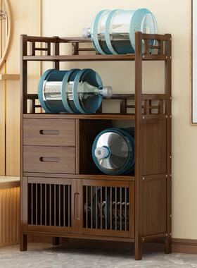 博古架置茶20375物架多功能茶柜架台玄茶关柜置物架实多层茶具木