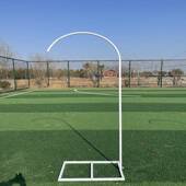 婚具礼道贝WVE片架贝母片支黑色弯钩铁艺风铃路引壳户外橱窗装 饰