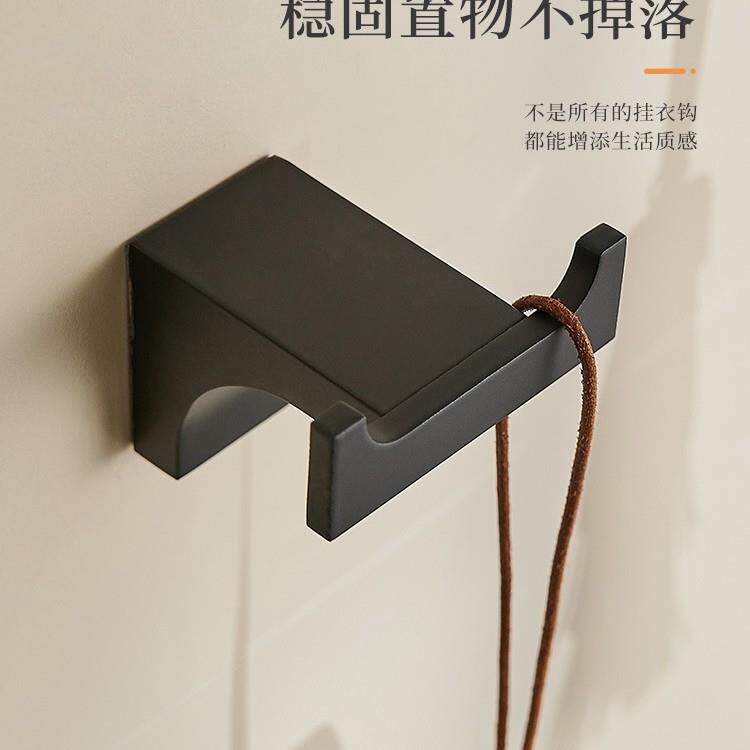 铜镀衣铬挂钩浴室620酒店打全孔单钩卫生壁间挂衣钩衣帽钩墙壁毛