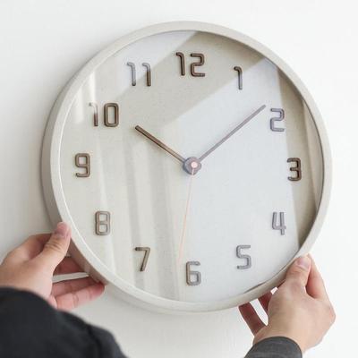 时钟挂墙新10244129打孔简约现款代免2025时尚K钟表钟客厅M挂J家