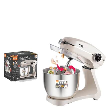 RA欧规跨境7L全3自动家用厨师R.6682机F和面蛋机合1打发液绞肉揉