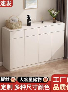 阳台窗储物柜晒防水杂防物柜矮柜收纳地子柜置物柜边柜91112飘窗