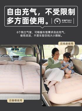 SV后备充箱睡垫车载床用垫后排折叠汽车气床通MPV植绒PUVC