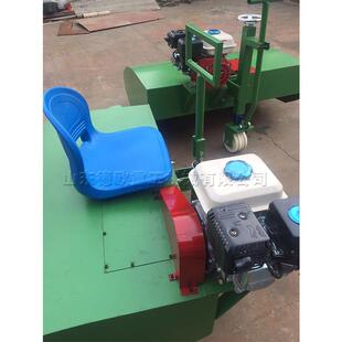 草坪梳草充砂一体机座驾式毛WXF校人园跑道清理机造草坪电动刷机