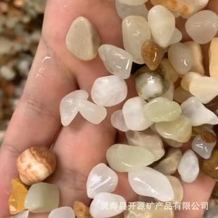 头水晶砂鱼缸底砂造景河409沙然原态水族装饰石铺底溪天流生砂