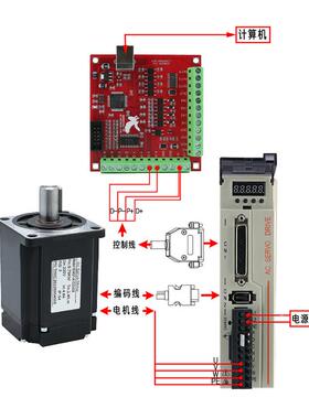 交流磁编伺服40伺服10电转机200W0400W600W75W1K驱W高速600060/80