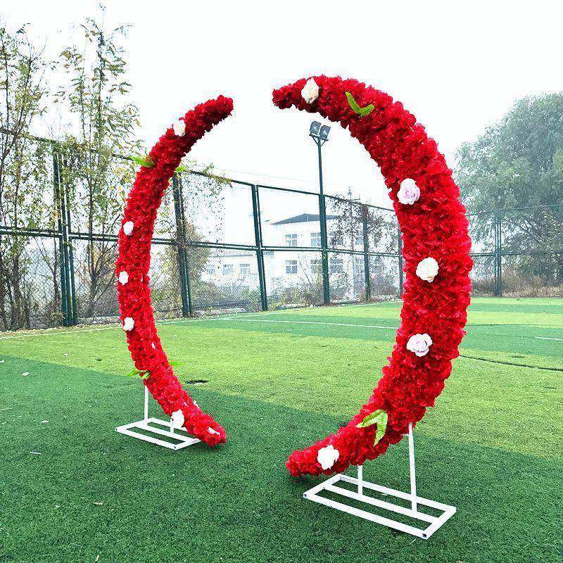 拱铁门艺月牙路引婚庆道具绢花10046425月路引心形路引铁亮艺花门,节庆用品/礼品,陪嫁用品套装,淘宝优惠券,粉丝福利购,淘宝优惠卷