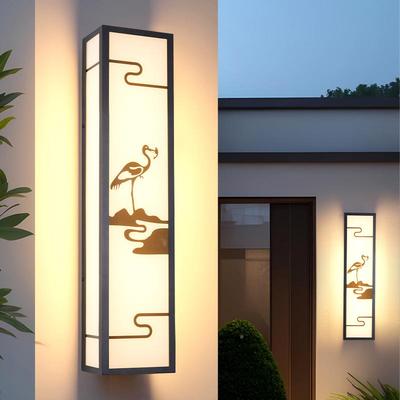 防水户外壁灯别阳庭院灯室外新台口中墅式530现代大门两侧围墙柱